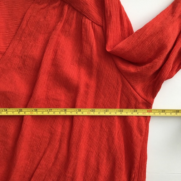 Free People “Check On It” Wrap Top Size L - Picture 9 of 9